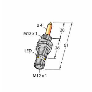 Магнитный датчик TURCK NIMFE-EM12/4.0L61-UN6X-H1141/S1182