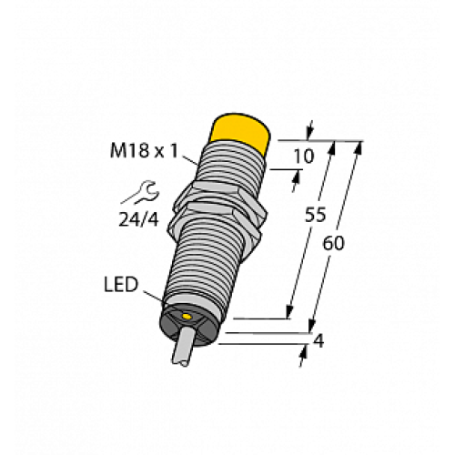 Индуктивный датчик TURCK NI12U-M18M-VP4X