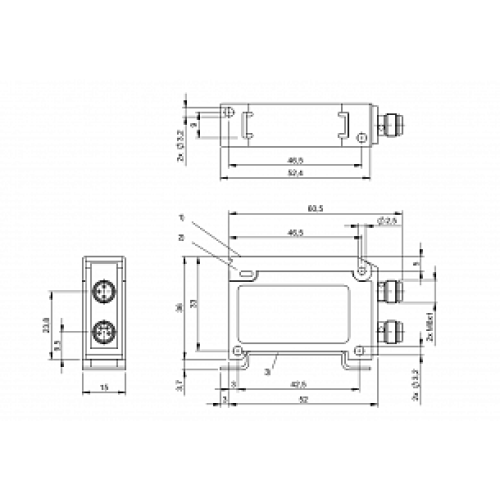 Усилитель для оптоволоконных датчиков Balluff BAE SA-OH-037-PP-S75G