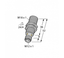 Индуктивный датчик TURCK BI8U-EM18WD-AP6X-H1141