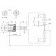 Оптоволоконный кабель Balluff BFO 18V-LCC-SMG-23-1,5