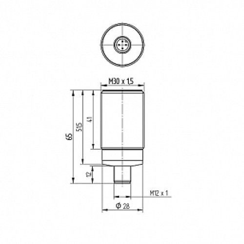 Индуктивный датчик Wenglor IX150DE65UA3