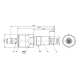 Емкостной датчик уровня Balluff BCS S04K501-NSCFNG-S04G-T50