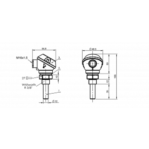 Емкостной датчик Balluff BCS S02T401-NSCFNG-KM16-T02