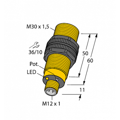 Емкостной датчик TURCK BC10-S30-VP4X-H1141