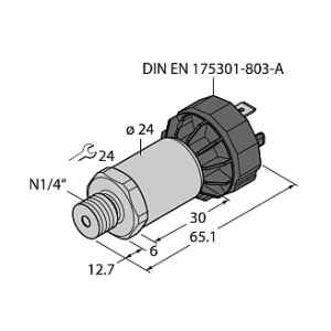 Датчик давления TURCK PT2000PSIG-2003-I2-DA91