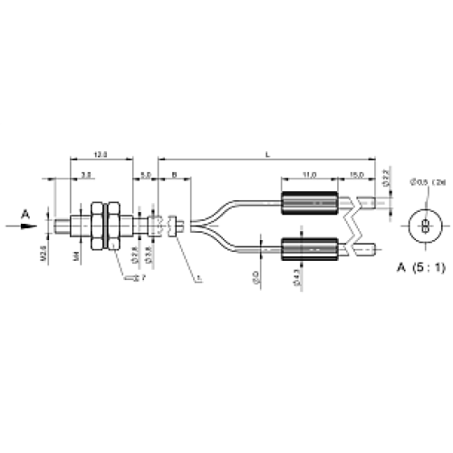 Оптоволоконный кабель Balluff BFO D10-XAH-KB-EAK-10-02