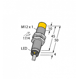 Индуктивный датчик TURCK NI8-M12-VN6X 7M