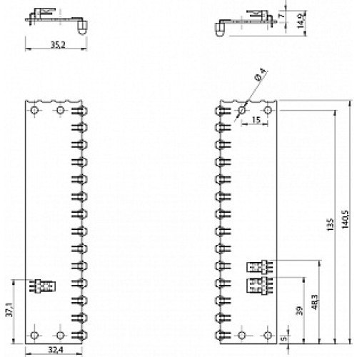 Световая завеса Micro Detectors NX14SR/XAP-C000