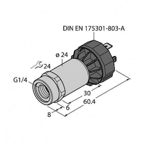 Датчик давления TURCK PT160R-2001-I2-DA91