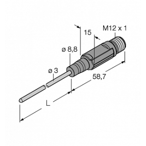 Датчик температуры TURCK TTM150C-203A-CF-LI6-H1140-L100