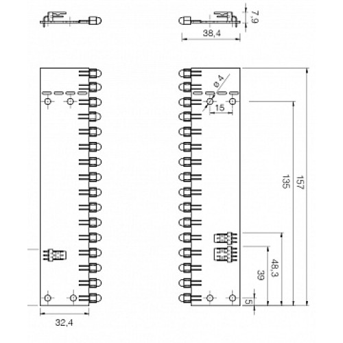 Световая завеса Micro Detectors NX16SR/XCN-A010