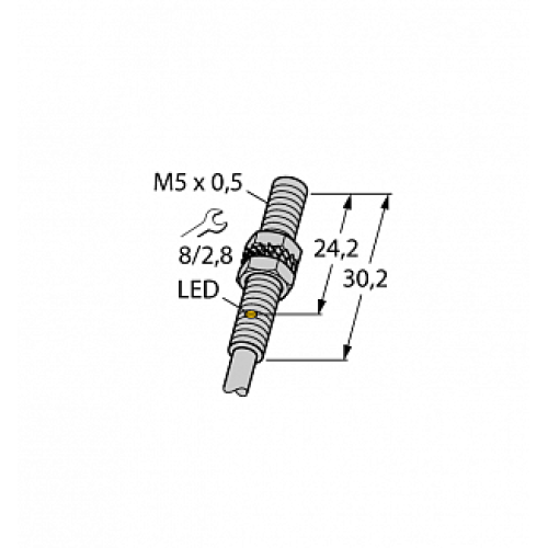 Индуктивный датчик TURCK BI1-EG05-AN6X