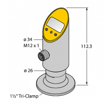 Датчик давления TURCK PS01VR-607-LI2UPN8X-H1141