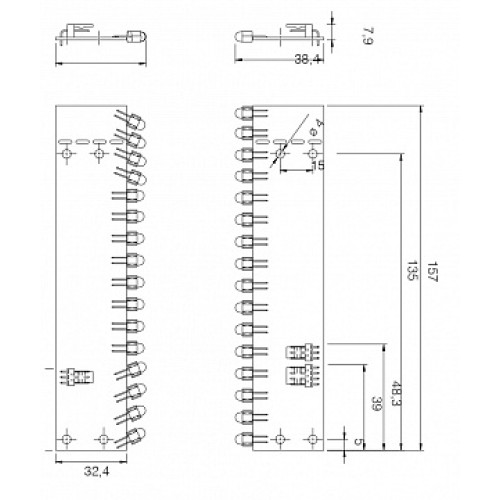 Световая завеса Micro Detectors NX16SR/XAN-A01020