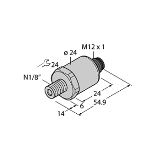 Датчик давления TURCK PT15PSIG-1014-U1-H1141