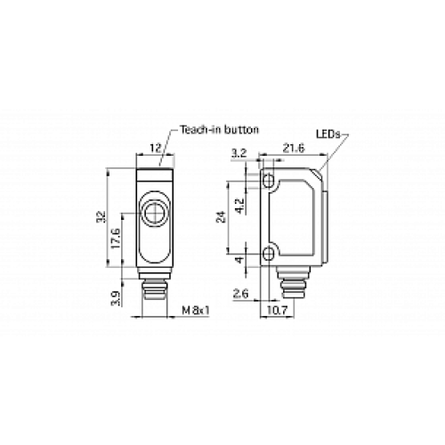 Ультразвуковой датчик Microsonic zws-15/CD/ 5ms.a