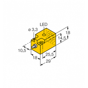 Индуктивный датчик TURCK NI5-Q18-AP6X