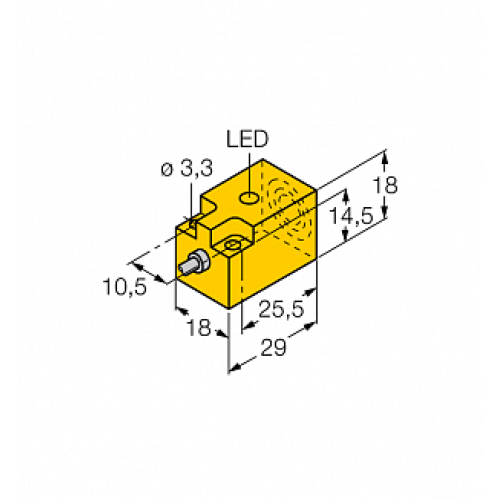 Индуктивный датчик TURCK NI5-Q18-AP6X