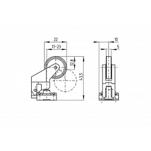 Kонцевой выключатель безопасности Schmersal TK4 256-11ZUE