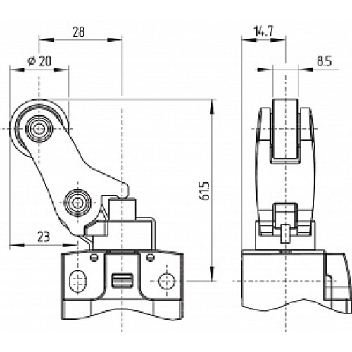 Kонцевой выключатель безопасности Schmersal PS316-Z11-K360