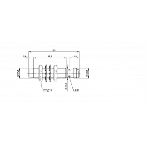 Индуктивный датчик Balluff BES M12MG-POC80F-S04G