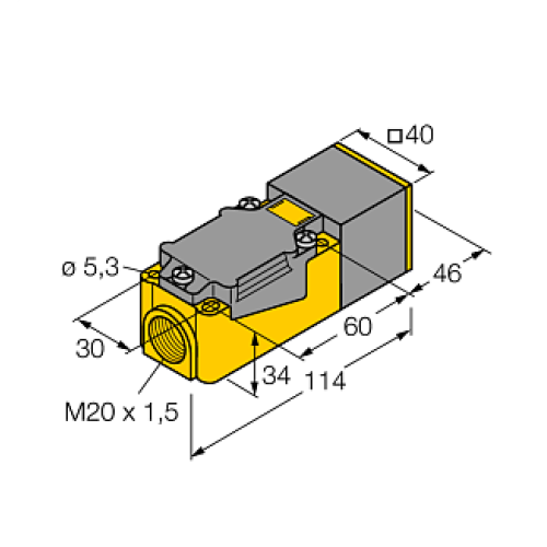 Индуктивный датчик TURCK BI15-CP40-LIU