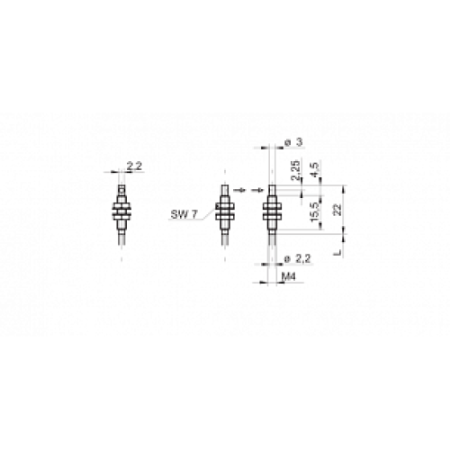 Оптоволоконный кабель Baumer FSE 200C4002