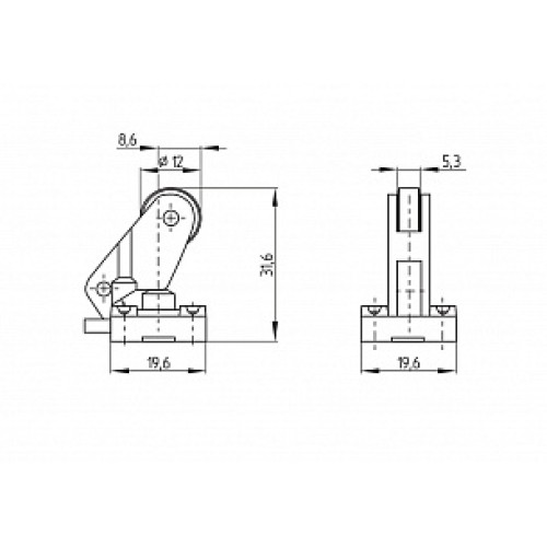 Kонцевой выключатель безопасности Schmersal TK 255-11ZUE