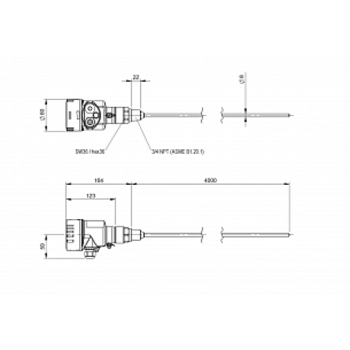 Радарный уровнемер Balluff BMD 1LTD-4000/10F-AE520A-KM20K