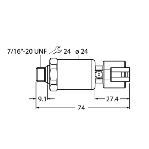 Датчик давления TURCK PT250R-2105-I2-DT043P