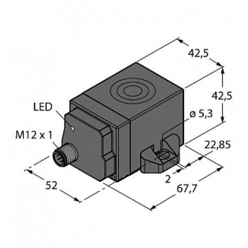 Индуктивный датчик TURCK NI50U-Q42TWD-VP6X-H1141