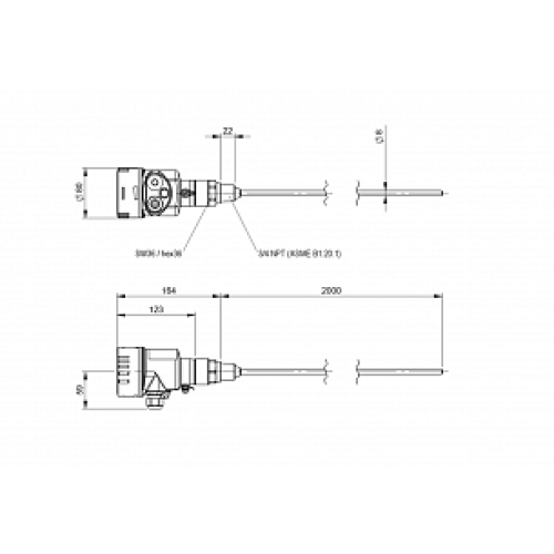 Радарный уровнемер Balluff BMD 1LTD-2000/10F-AE520A-KM20K