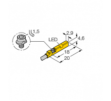 Магнитный датчик TURCK BIM-UNR-AP6X