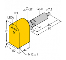 Датчик потока TURCK FCS-G1/2A4P-LIX-H1141/L080