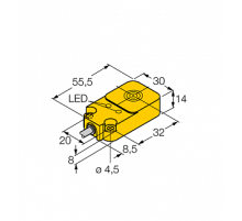 Индуктивный датчик TURCK NI20-Q14-AP6X2
