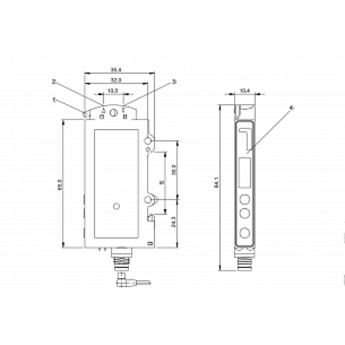 Усилитель для оптоволоконных датчиков Balluff BFB 75K-002-N-S75