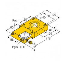 Кольцевой датчик TURCK NI40R-S32SR-VP44X