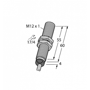 Индуктивный датчик TURCK BI4-M12-LIU