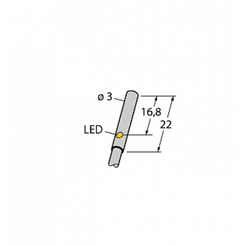 Индуктивный датчик TURCK BI1-EH03-AP6X