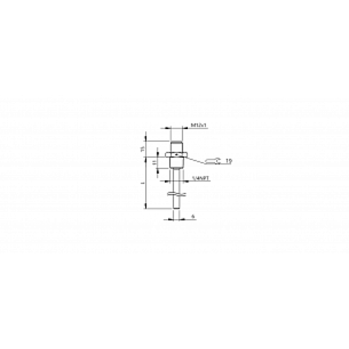 Датчик температуры Balluff BFT 6050-FC001-R02A0A-S4