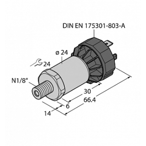 Датчик давления TURCK PT3000PSIG-2014-U1-DA91/X