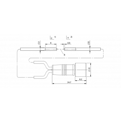 Оптоволоконный кабель Balluff BOH TJ-G02-001-01-S49F