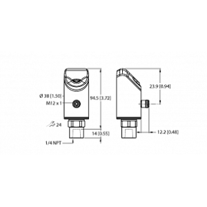 Датчик давления TURCK PS510-40V-02-LI2UPN8-H1141