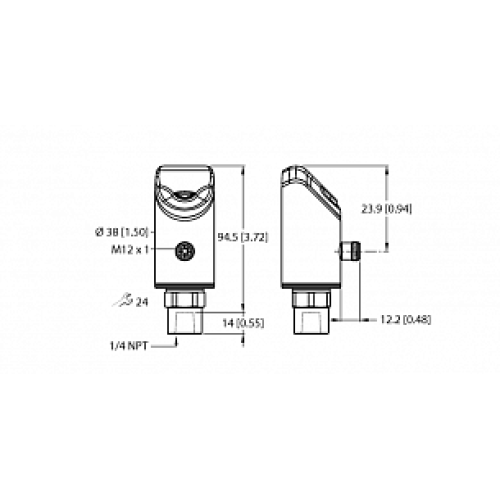 Датчик давления TURCK PS510-40V-02-LI2UPN8-H1141