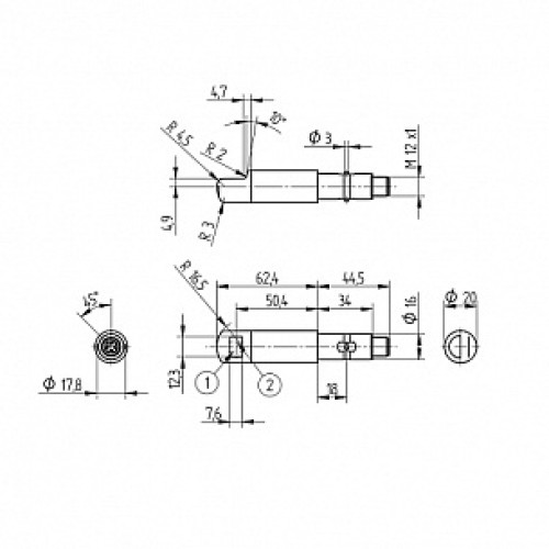 Оптический датчик Wenglor OTII802C0103