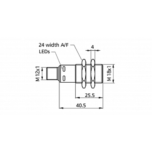 Ультразвуковой датчик Microsonic pico+25/F/A