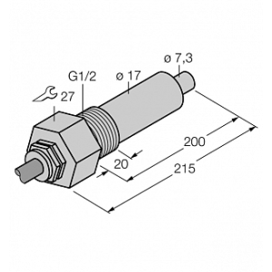 Датчик потока TURCK FCS-G1/2A4-NA/L200