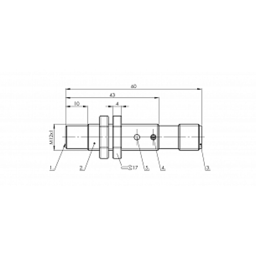 Емкостной датчик уровня Balluff BCS M12T4D2-NOM80G-S04G