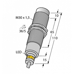 Индуктивный датчик TURCK NI15-EM30D-VP6X/S120